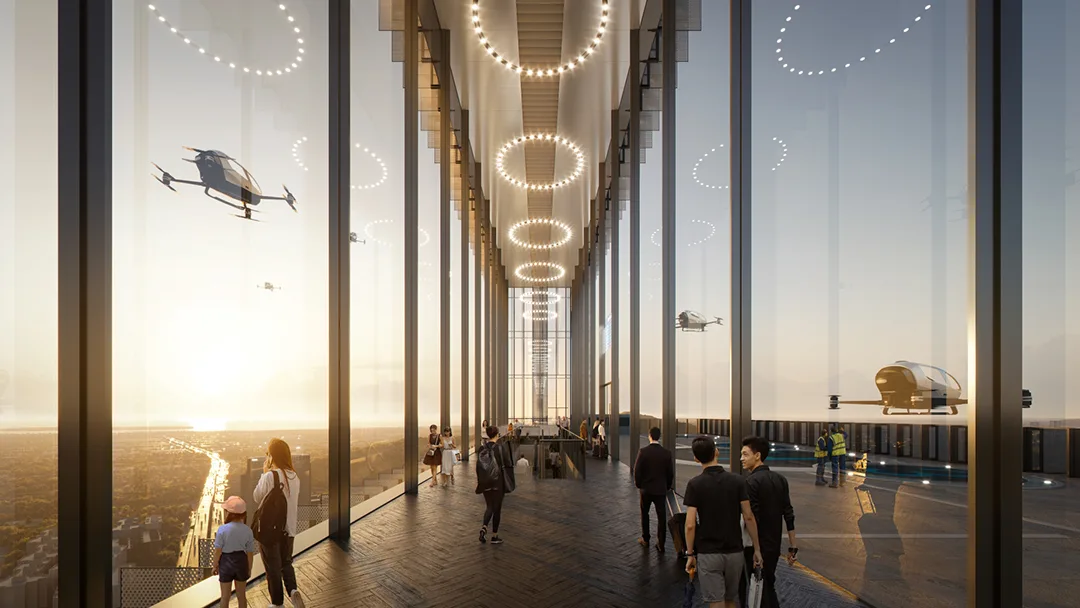 BIM Architecture | Bid Candidate Proposal: Shenzhen Bao'an Passenger Transport Center 'Industrial Upstairs' Project/SOPA Zuocheng Architecture