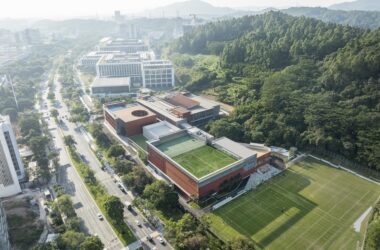 BIM Architecture: Perkins&Will Designs Guangzhou American Foreign Children's School Science City Campus-BIM WORLD