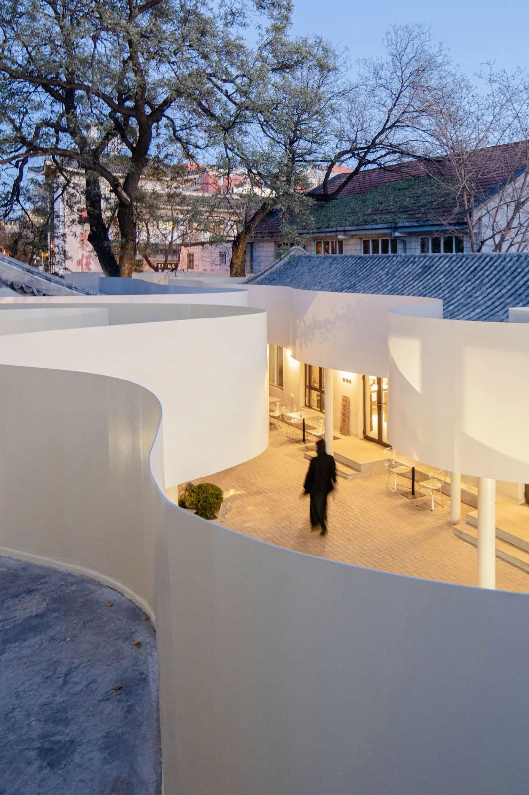BIM Architecture | Courtyard 35- 'There is a Different Sky'/Wei/WAY Studio