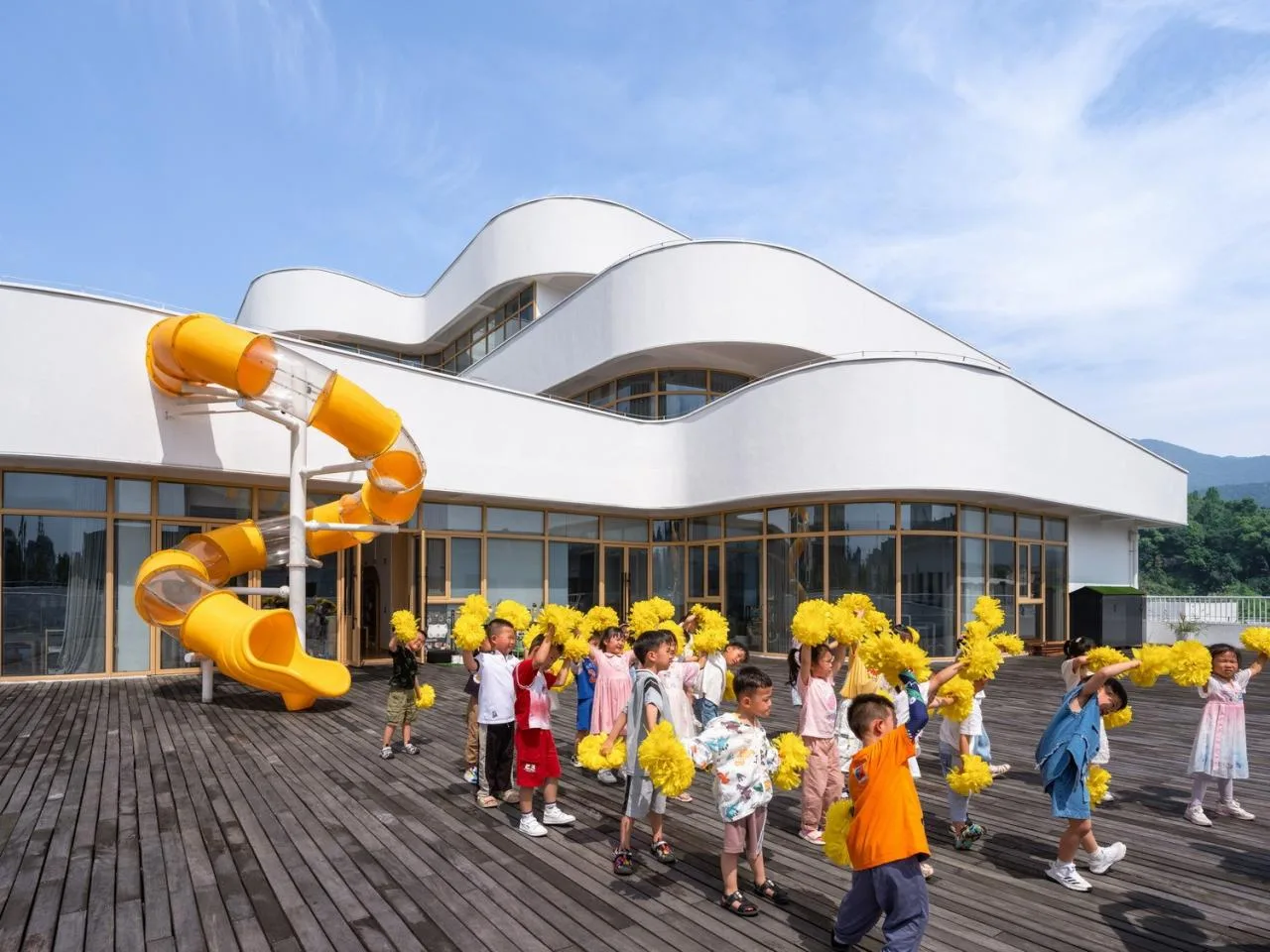 BIM Architecture | Linhai Xiecheng Kindergarten/Ren Tian Architecture Studio