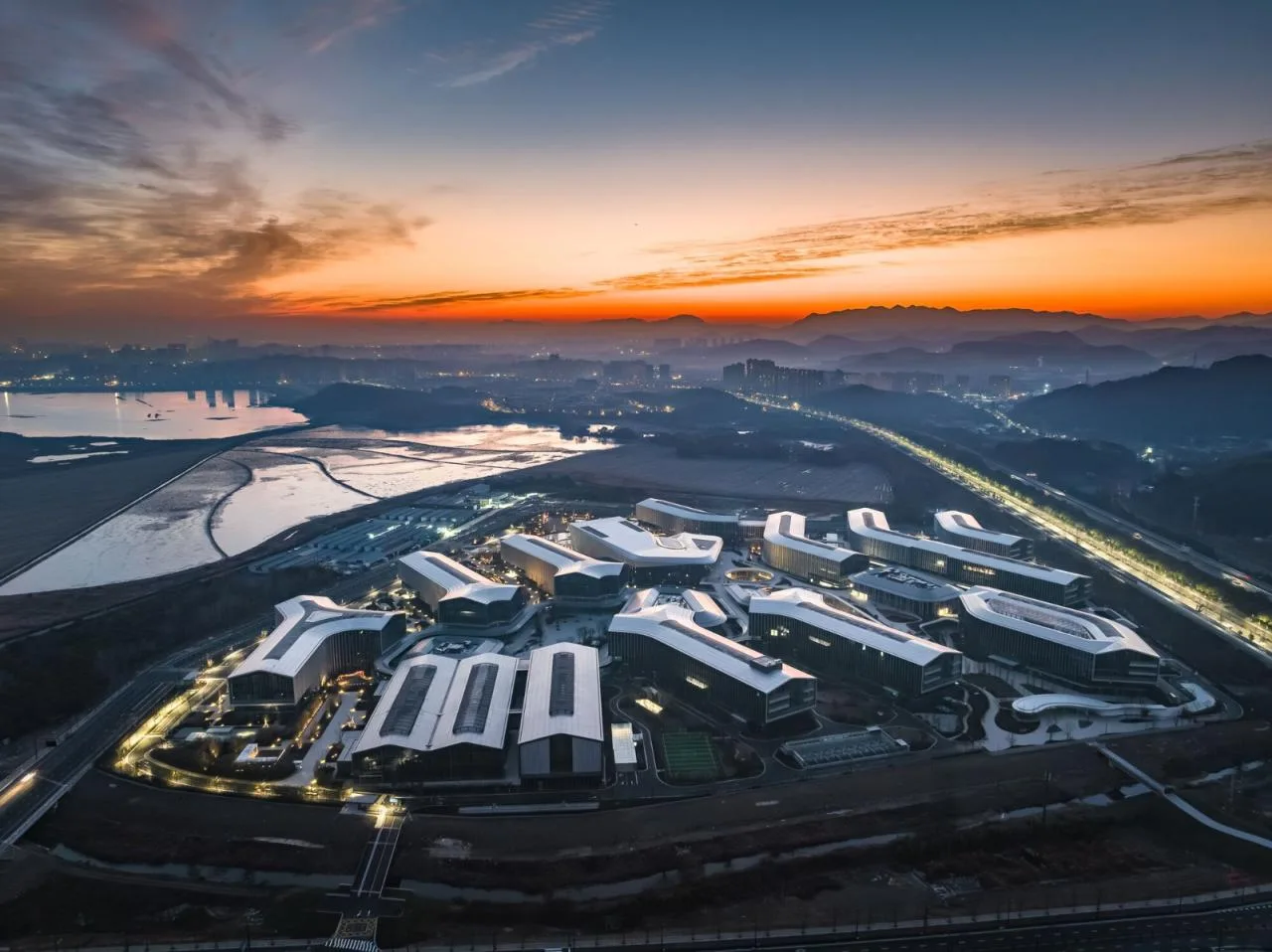 BIM Architecture | Alibaba Damo Institute Nanhu Park/Aedas