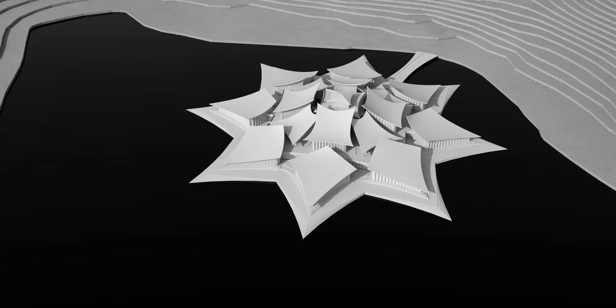 BIM Architecture | Tianfu Water Conference Center/MARS Studio Planet Architecture Firm
