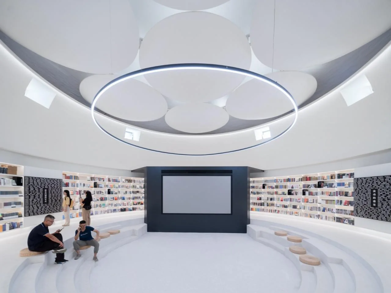 BIM Architecture | Pioneer World Granary Bookstore/School of Architecture, Southeast University+Art and Environment Architecture Design