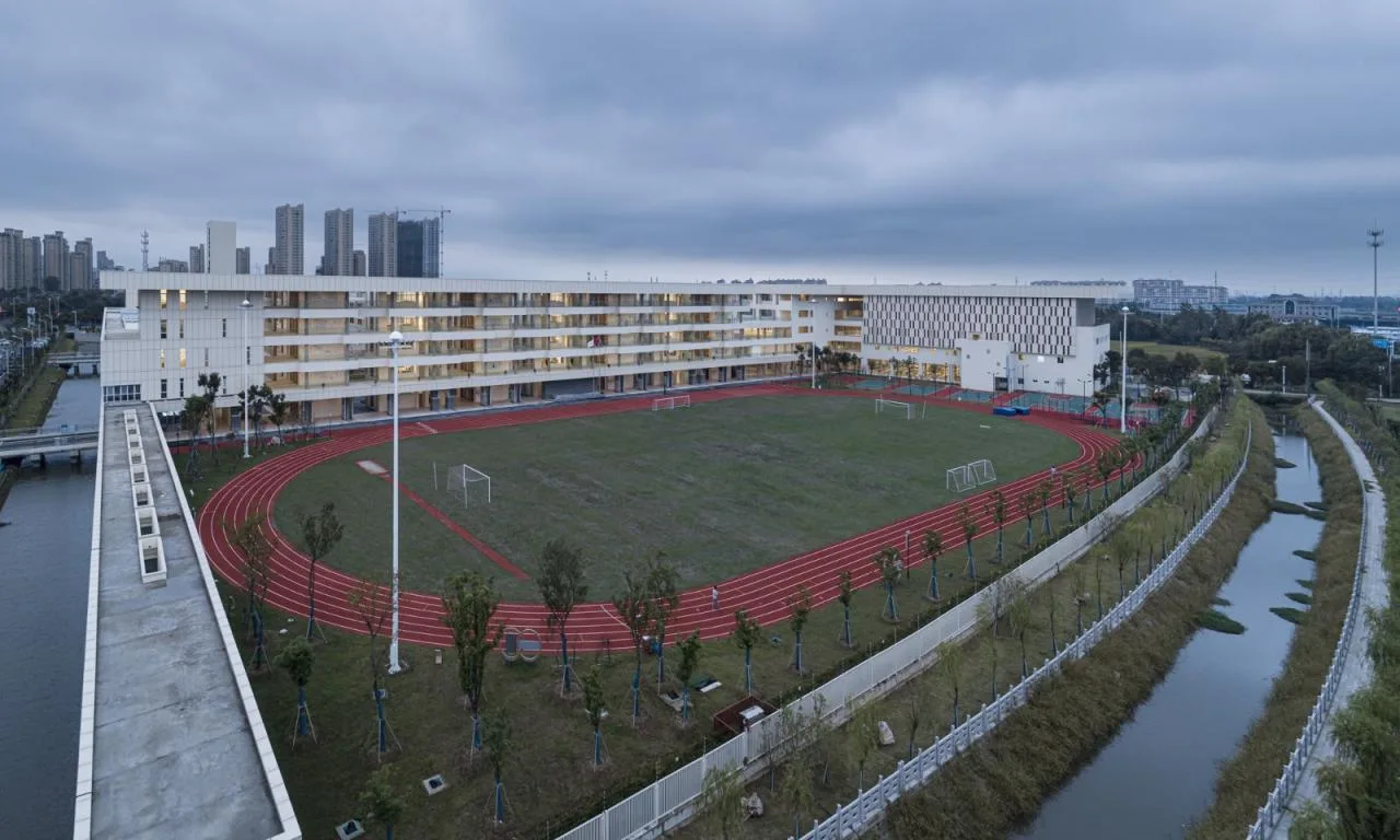 BIM Architecture | Suzhou University Gaoyou Experimental School/Jiucheng Urban Architecture