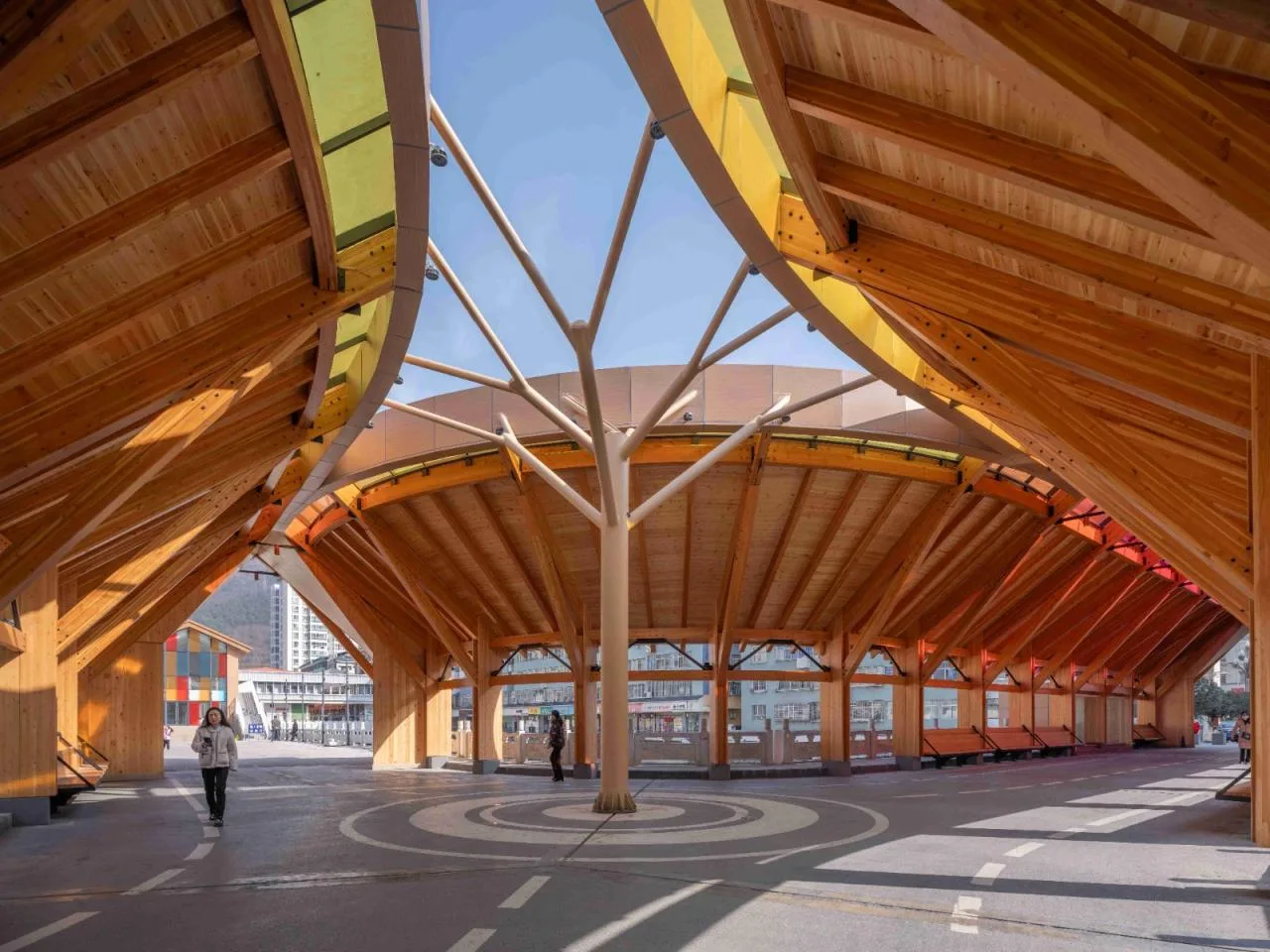 BIM Architecture | Renewal Design of Xinxinzi Bridge and Surrounding Commercial Street in Kang County/He Wei Studio of Sanwen Architecture