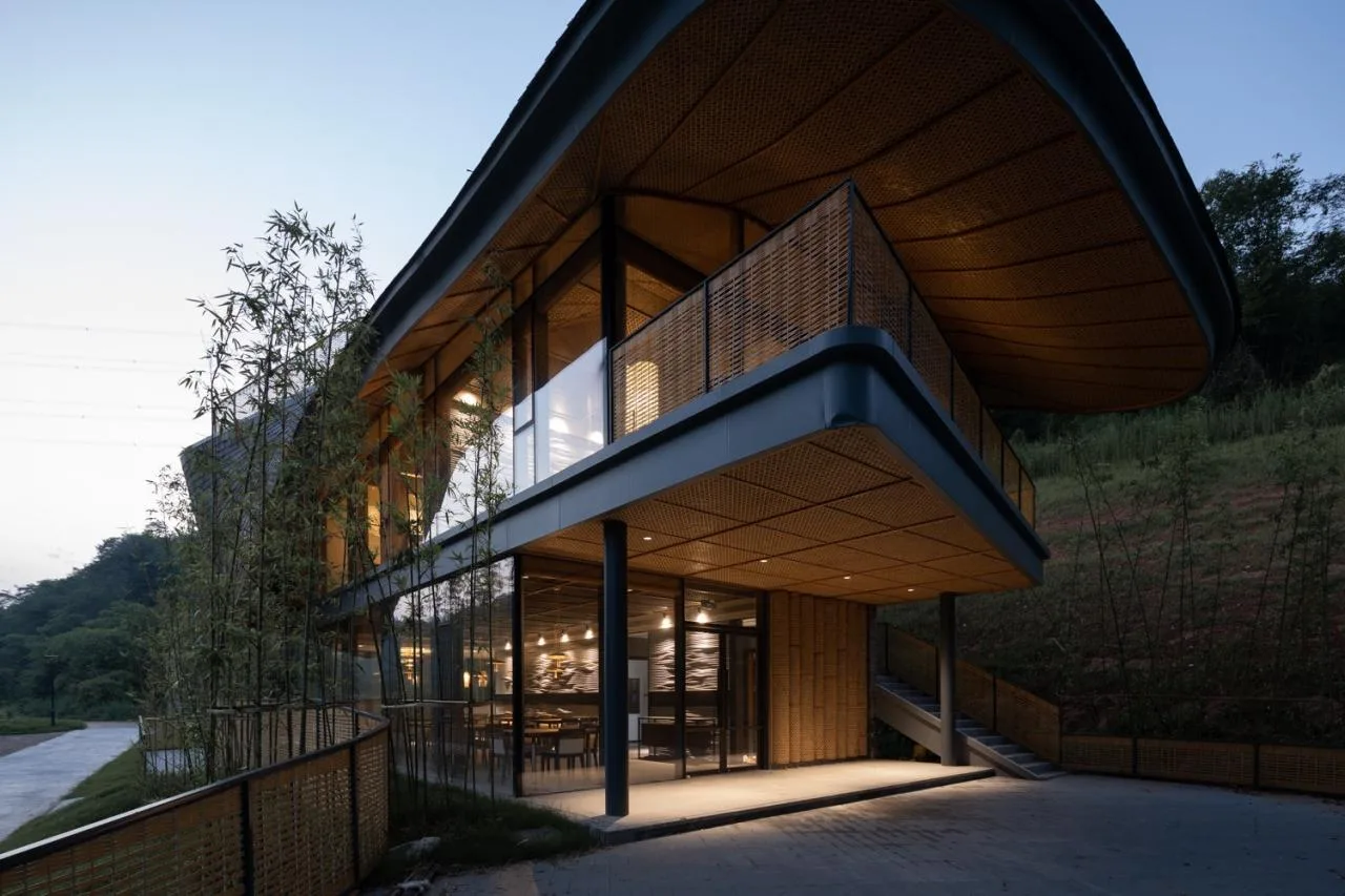 BIM Architecture | "Linpan Yunyan" Sichuan Dayi Rural Neighborhood Center/Chuangmeng International