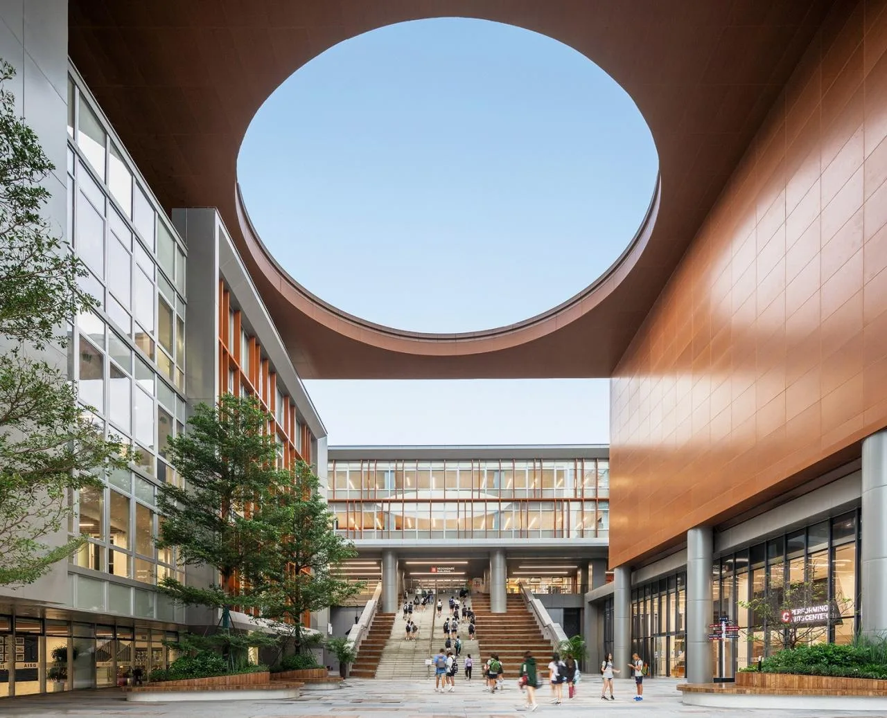 BIM Architecture | Guangzhou American Foreign Children's School Science City Campus/Perkins& Will