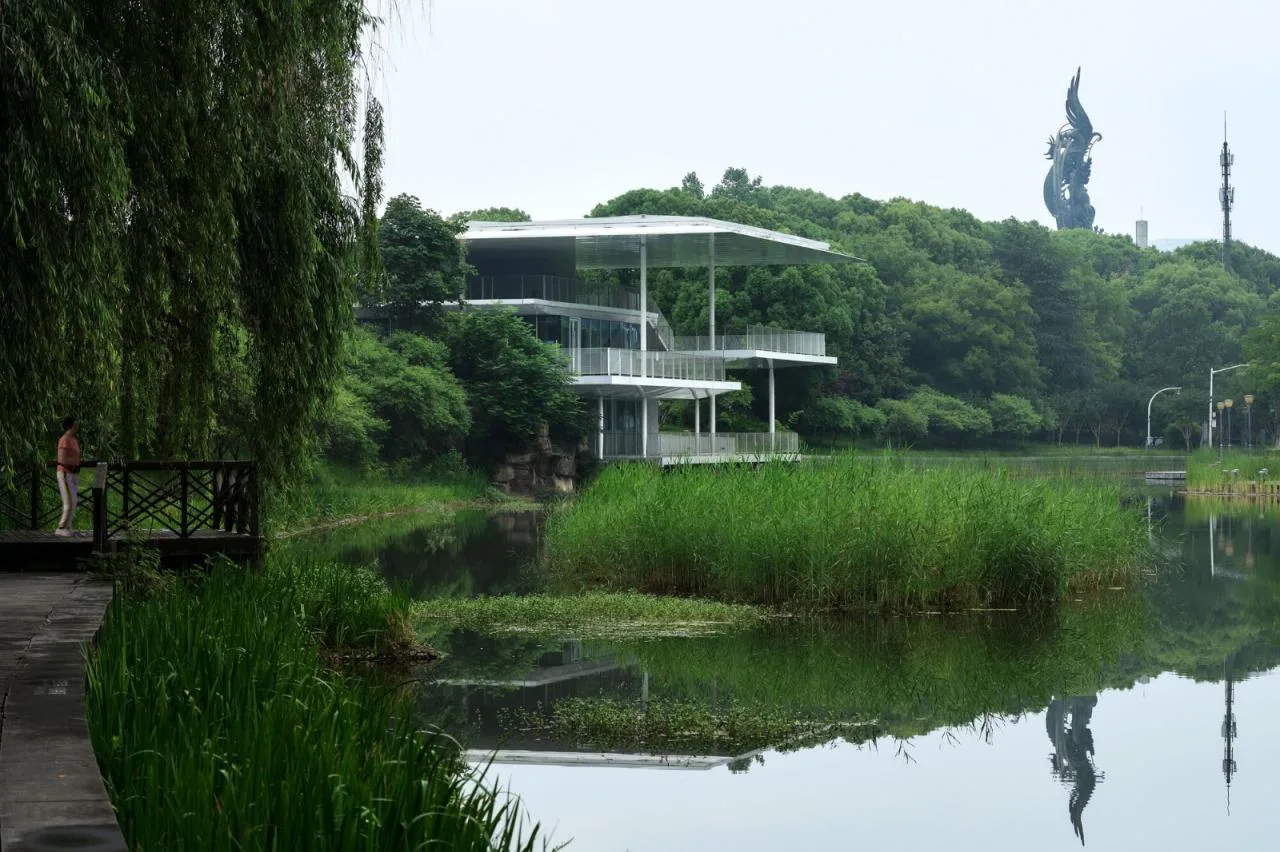 BIM Architecture | Hangzhou Binjiang Public Space · Jian Shi Yi and Ting Yun Yi/Tongji Original Design Studio