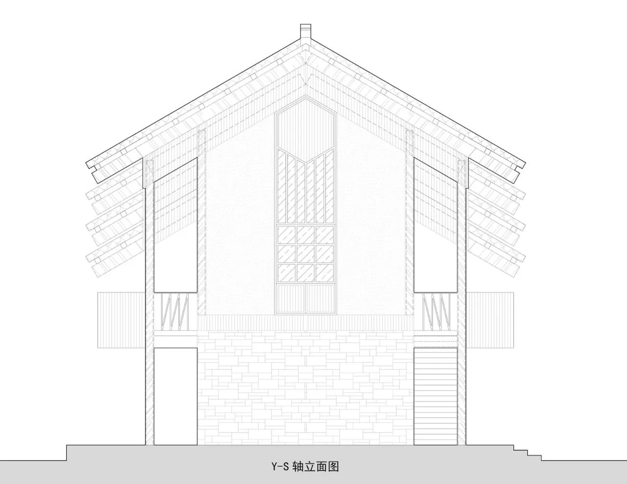 BIM Architecture | Dragon shaped Architecture: Kang County Tourism Tourist Distribution Center/Symbiotic Architecture Farmers Architects