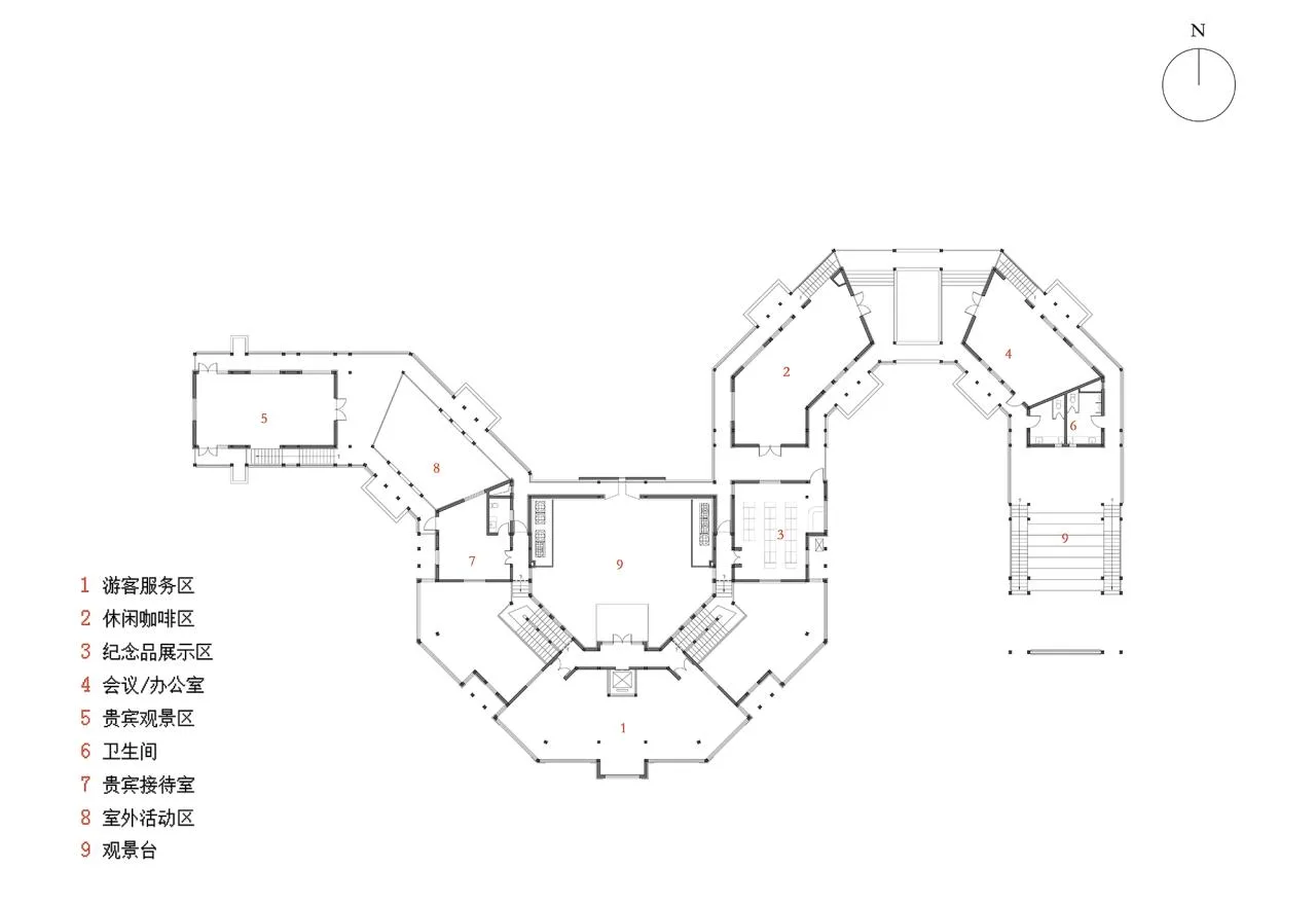 BIM Architecture | Dragon shaped Architecture: Kang County Tourism Tourist Distribution Center/Symbiotic Architecture Farmers Architects
