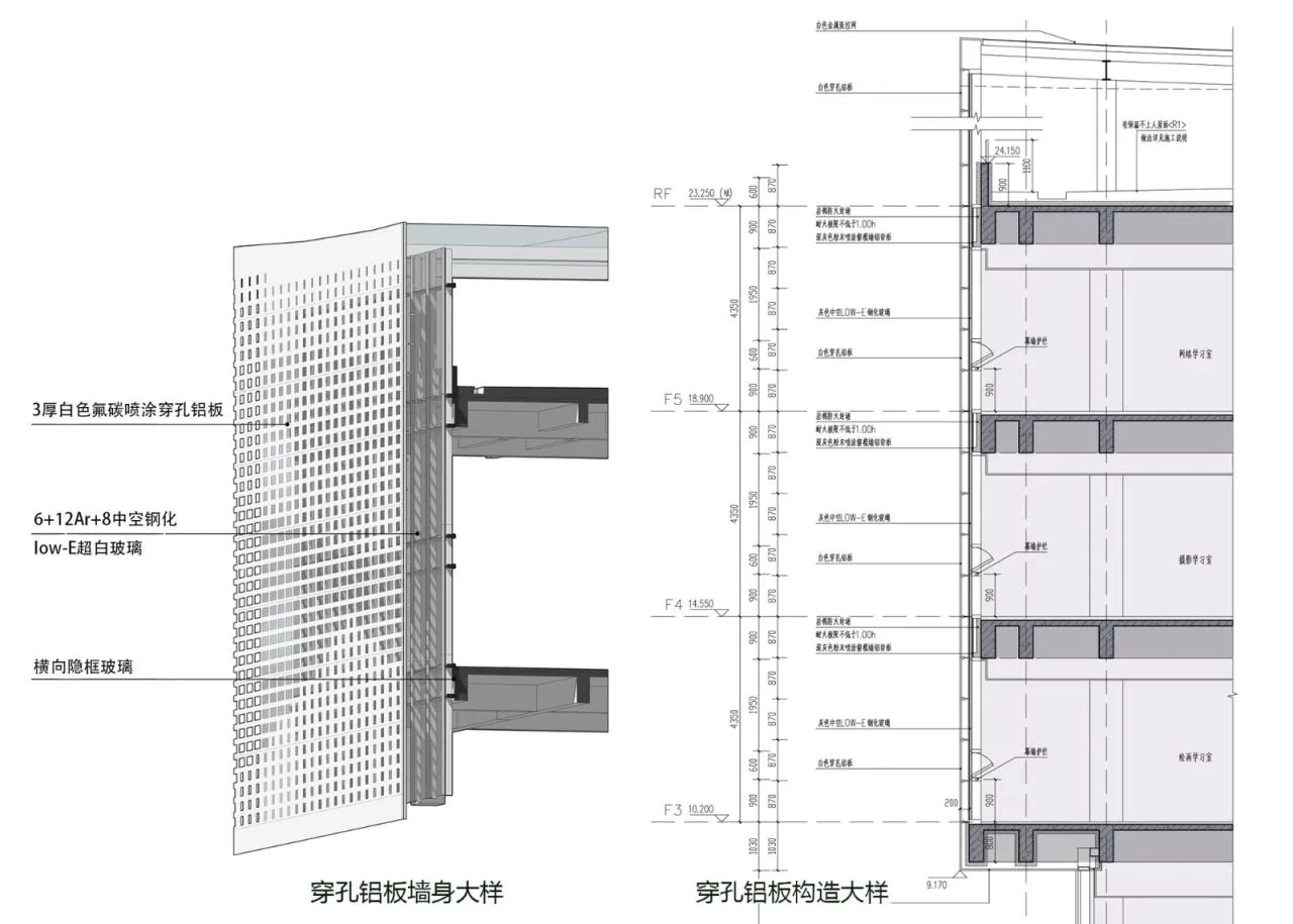 BIM Architecture | Wenzhou High tech Cultural Square/Tongji University Architectural Design and Research Institute - Detailed Structural Drawing