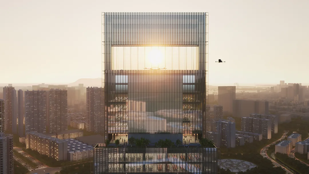 BIM Architecture | Bid Candidate Proposal: Shenzhen Bao'an Passenger Transport Center 'Industrial Upstairs' Project/SOPA Zuocheng Architecture