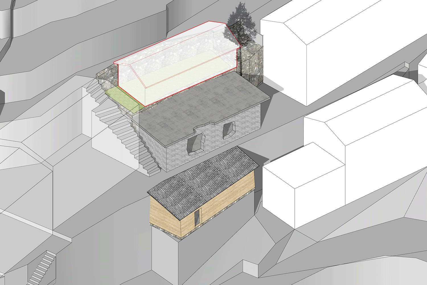 BIM Architecture | The New Life of Yaju Ancient Village: Songyang Feiyiji Phase II/Meng Fanhao line+Architecture Firm