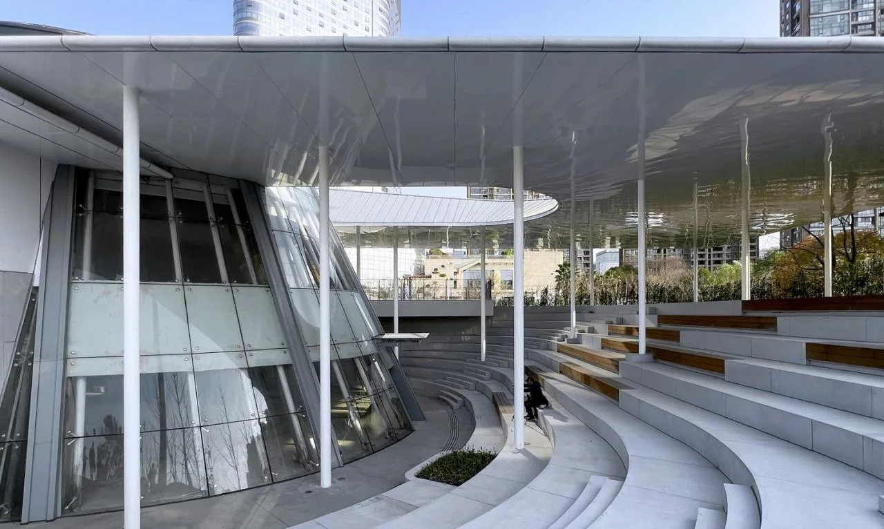 BIM Architecture | Hangzhou Binjiang Public Space · Jian Shi Yi and Ting Yun Yi/Tongji Original Design Studio