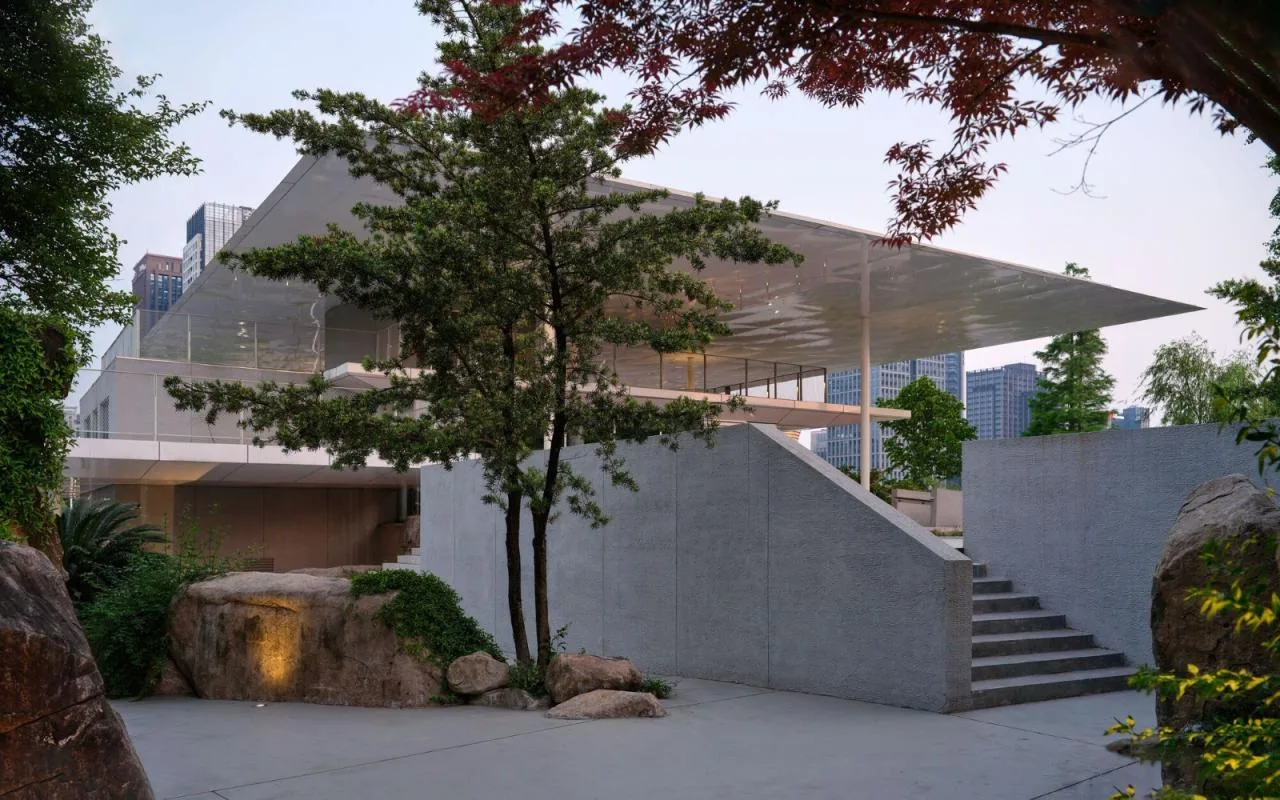 BIM Architecture | Hangzhou Binjiang Public Space · Jian Shi Yi and Ting Yun Yi/Tongji Original Design Studio