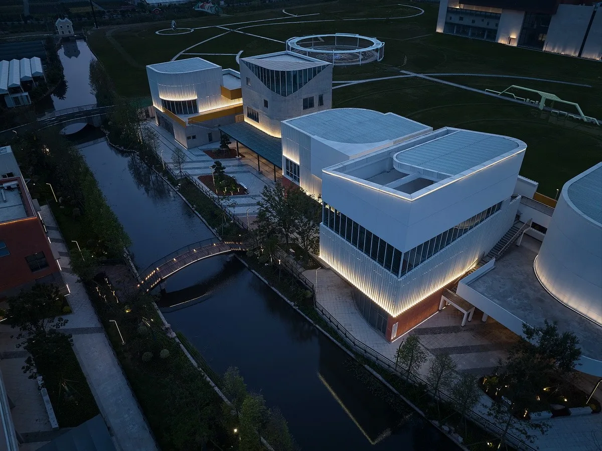 BIM Architecture | Haining Chang'an International Flower Industry Park/Forest Architecture+Park Architecture