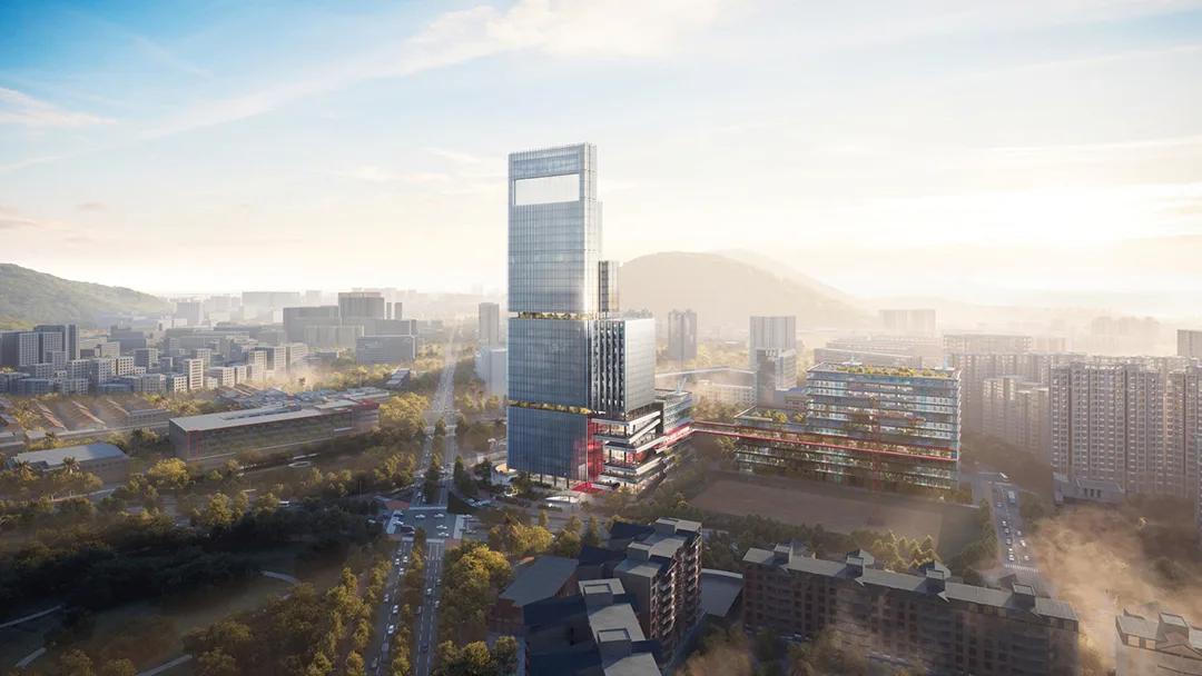 BIM Architecture | Bid Candidate Proposal: Shenzhen Bao'an Passenger Transport Center 'Industrial Upstairs' Project/SOPA Zuocheng Architecture