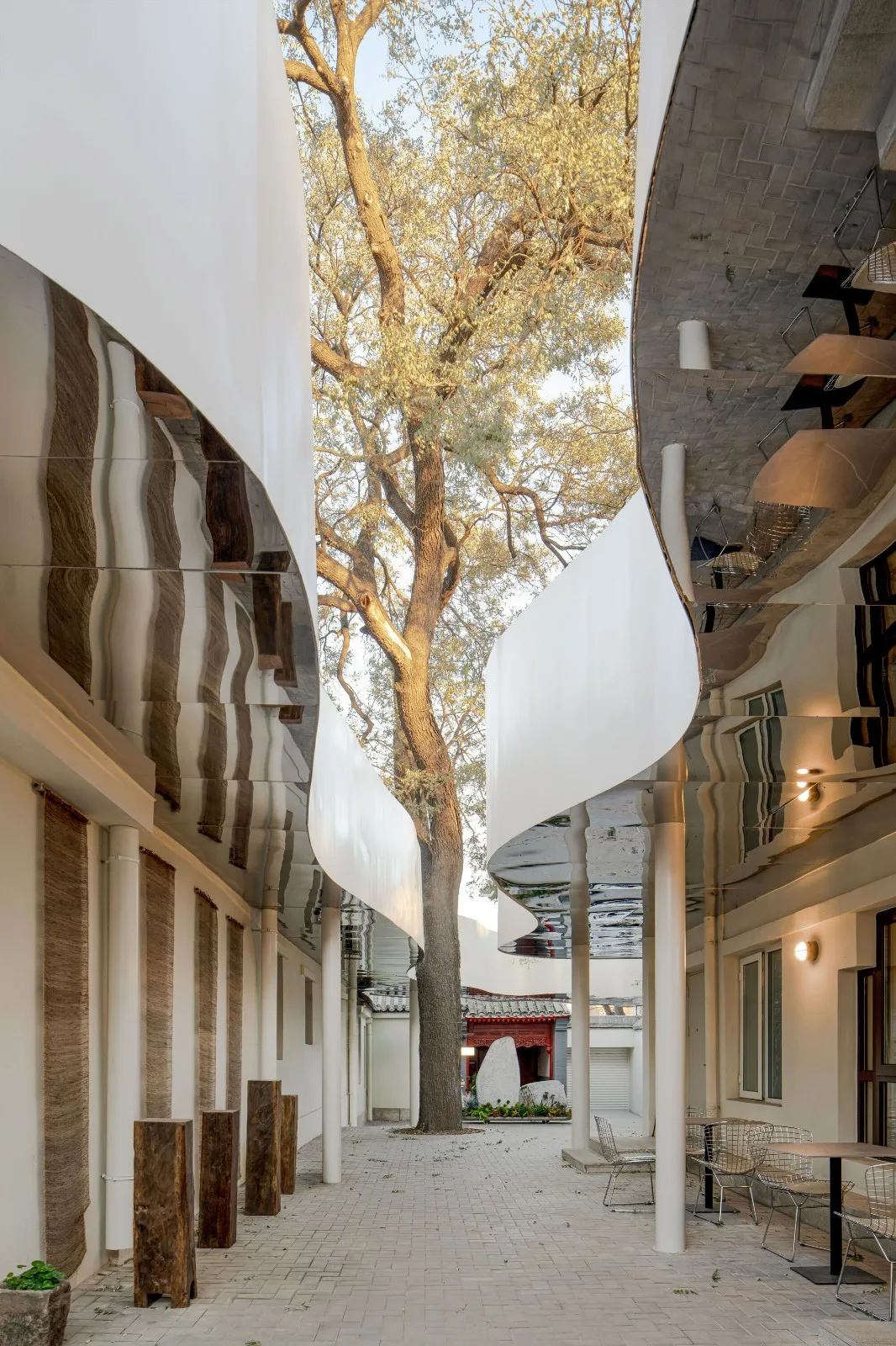 BIM Architecture | Courtyard 35- 'There is a Different Sky'/Wei/WAY Studio