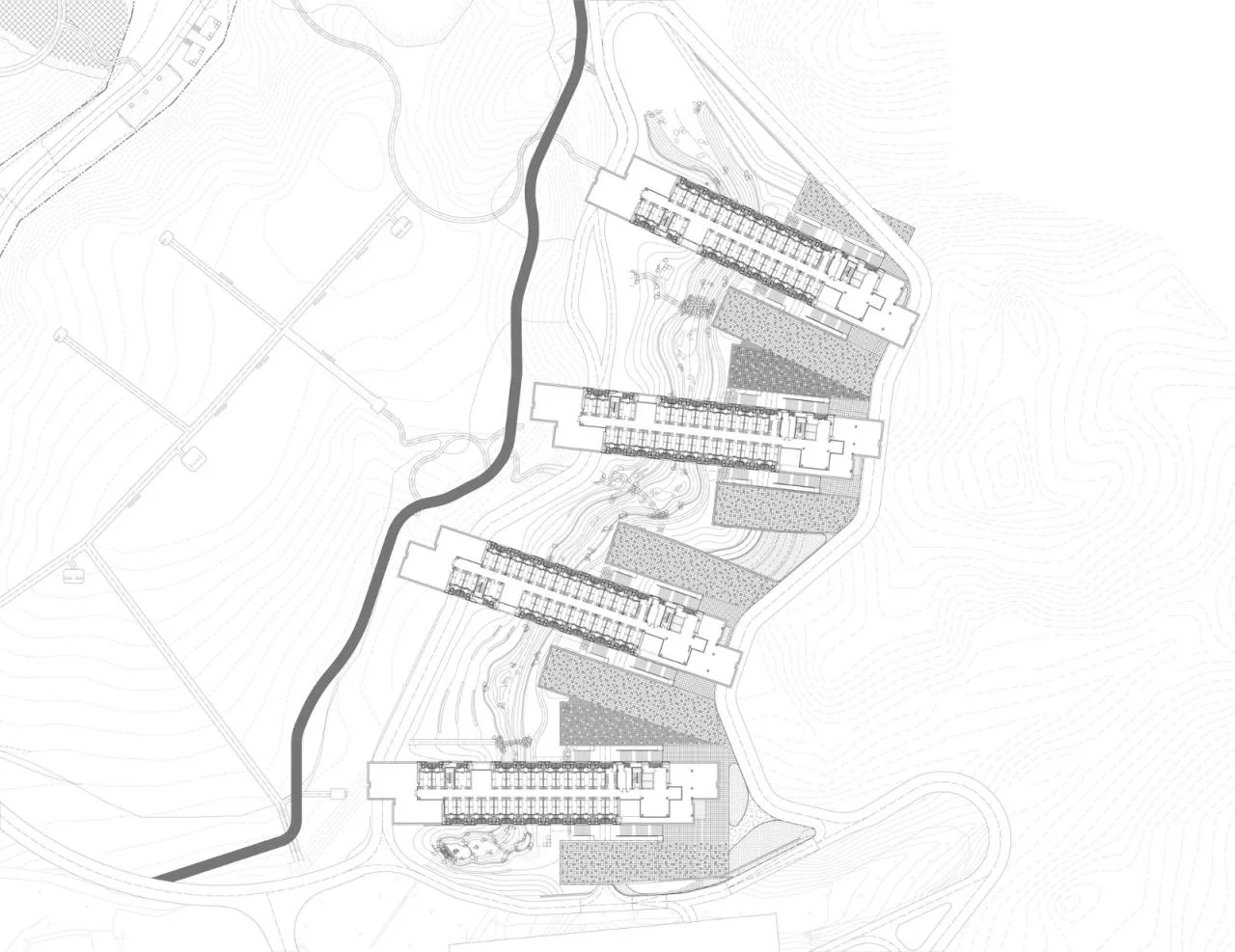 BIM Architecture | Jingdezhen Vocational University Valley Student Apartment/Tsinghua University Architectural Design and Research Institute