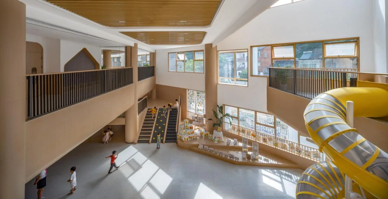 BIM Architecture | Linhai Xiecheng Kindergarten/Ren Tian Architecture Studio