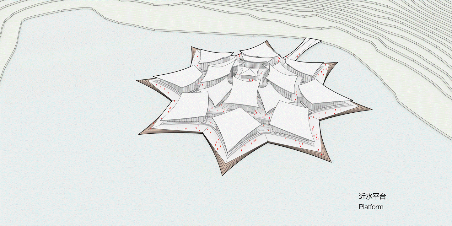 BIM Architecture | Tianfu Water Conference Center/MARS Studio Planet Architecture Firm