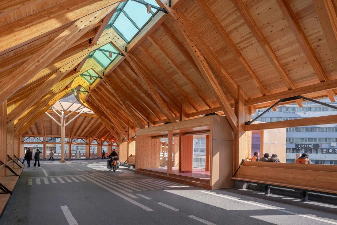 BIM Architecture | Renewal Design of Xinxinzi Bridge and Surrounding Commercial Street in Kang County/He Wei Studio of Sanwen Architecture
