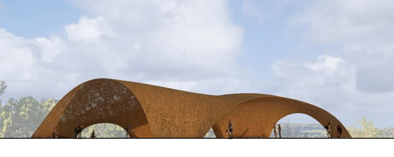BIM Architecture | 'Pupa' Entrance Exhibition Hall/Cave Urban