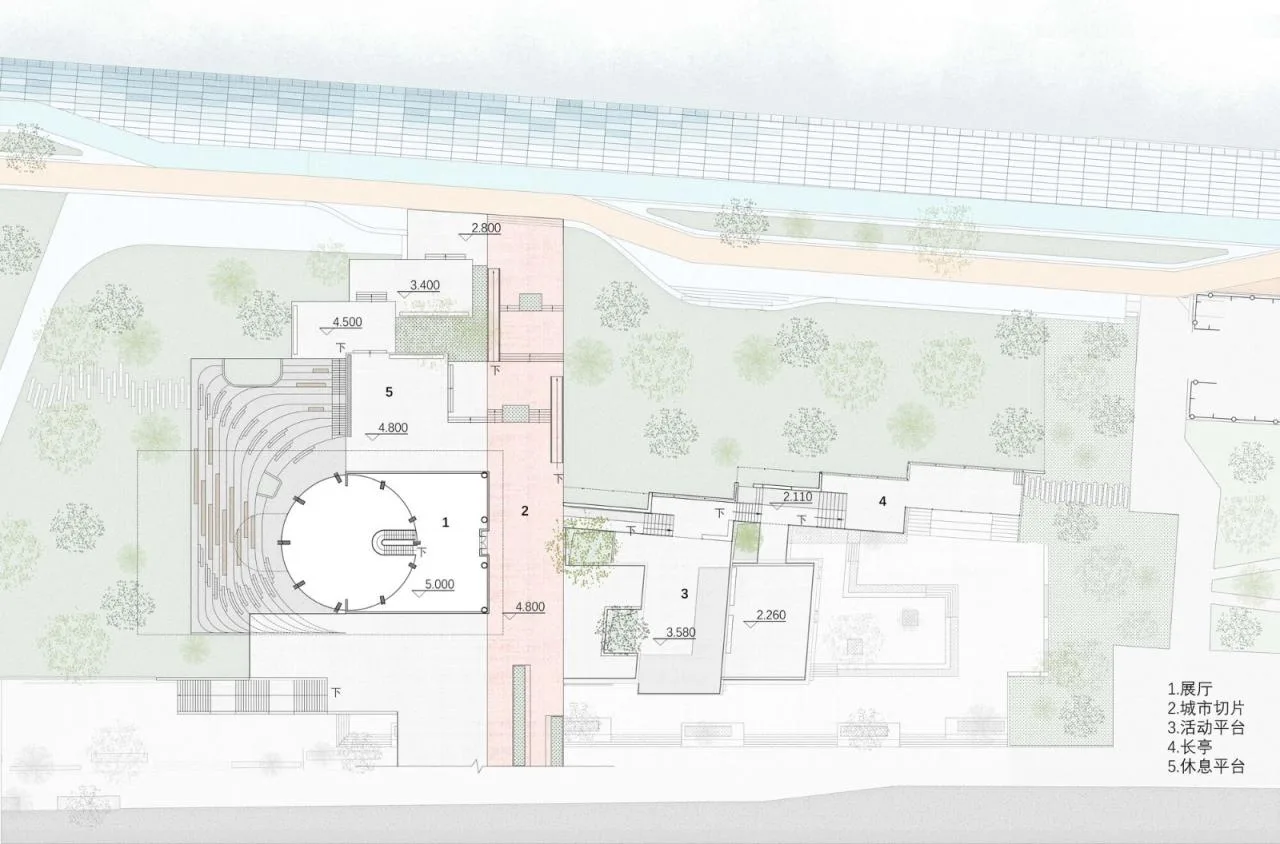 BIM Architecture | Hangzhou Binjiang Public Space · Jian Shi Yi and Ting Yun Yi/Tongji Original Design Studio