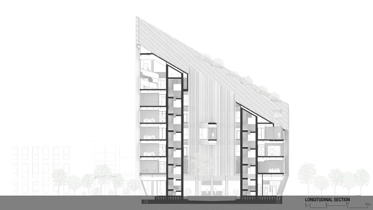 BIM Architecture | Second Exterior Wall, Bonfiglioli Headquarters/Peter Pichler Architecture
