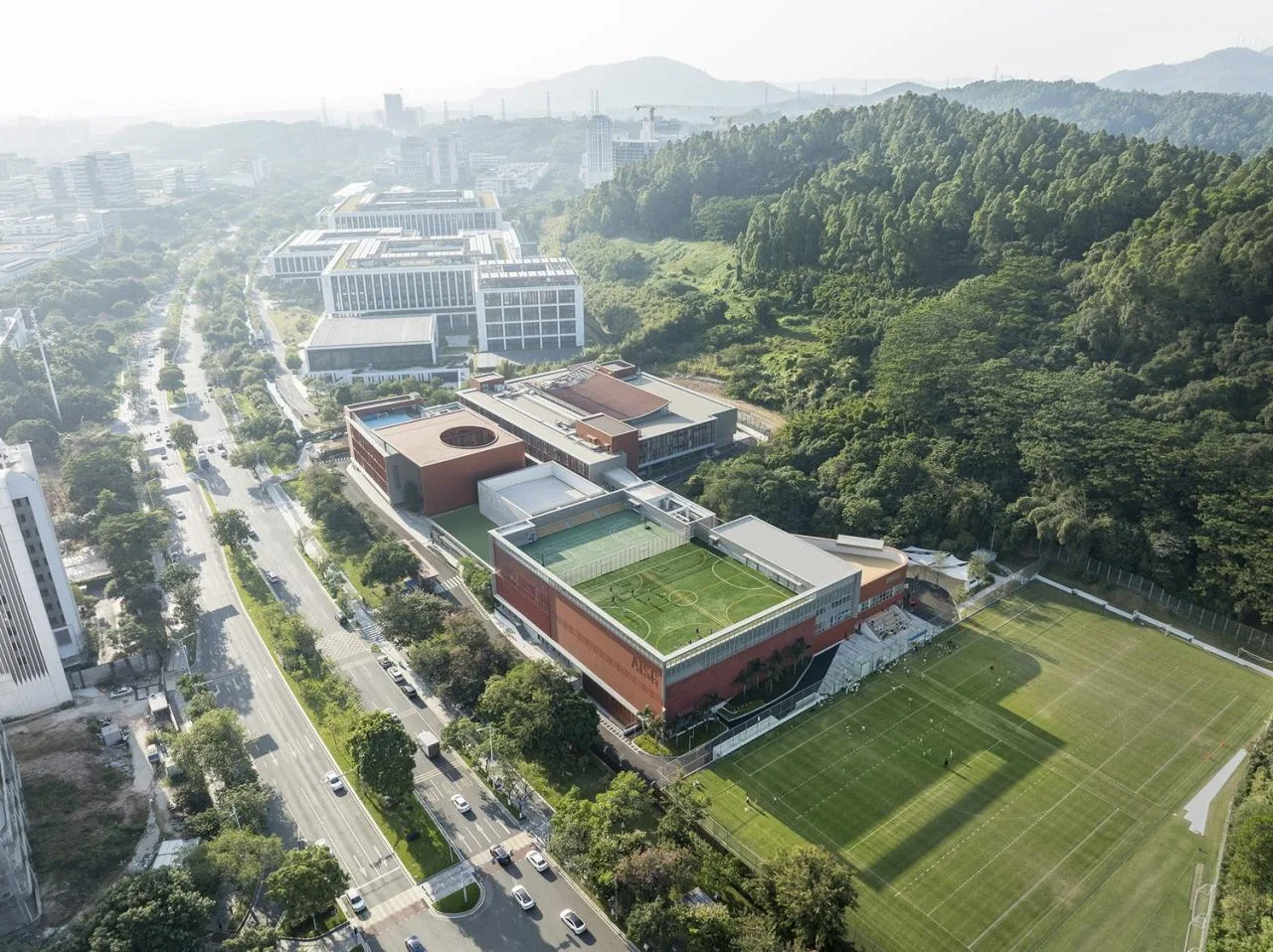 BIM Architecture | Guangzhou American Foreign Children's School Science City Campus/Perkins& Will
