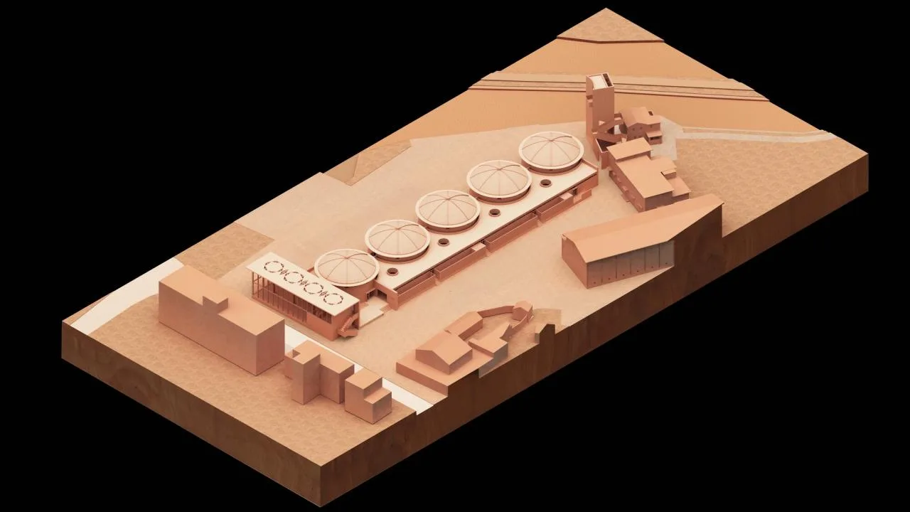 BIM Architecture | Pioneer World Granary Bookstore/School of Architecture, Southeast University+Art and Environment Architecture Design