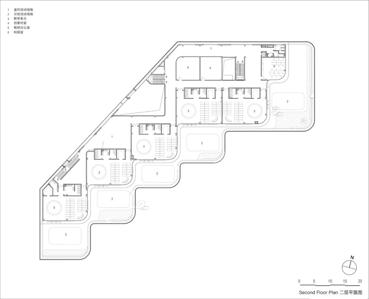 BIM Architecture | Linhai Xiecheng Kindergarten/Ren Tian Architecture Studio