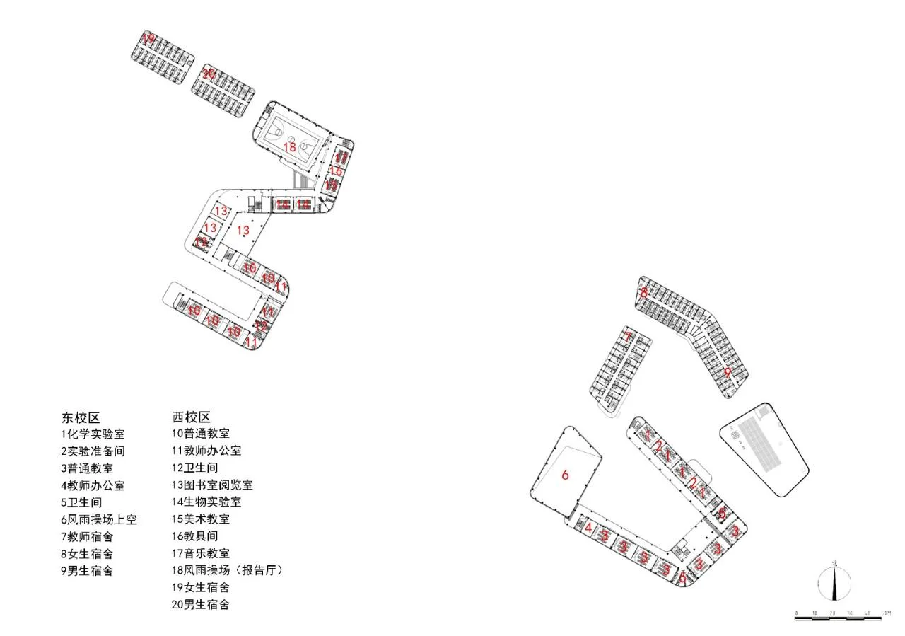 BIM Architecture | Gazing at Clouds by the Mountain: Design Record of Hongyu Middle School in Yuxi, Yunnan Province/Introduction to the Integration of Production and Education Research Center