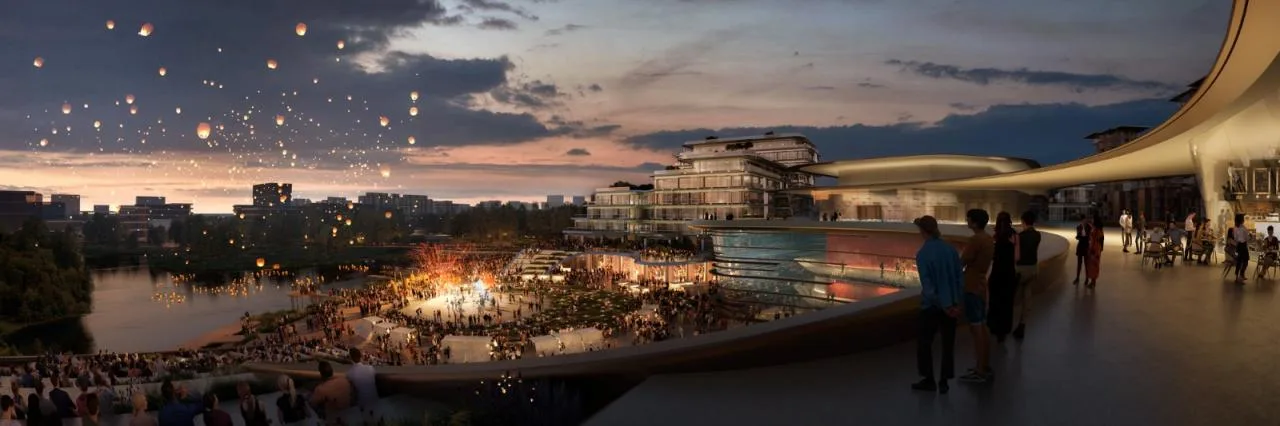 BIM Architecture | Water Town Community: Shanghai Xicen Science and Technology Innovation Center/Foster+Partners