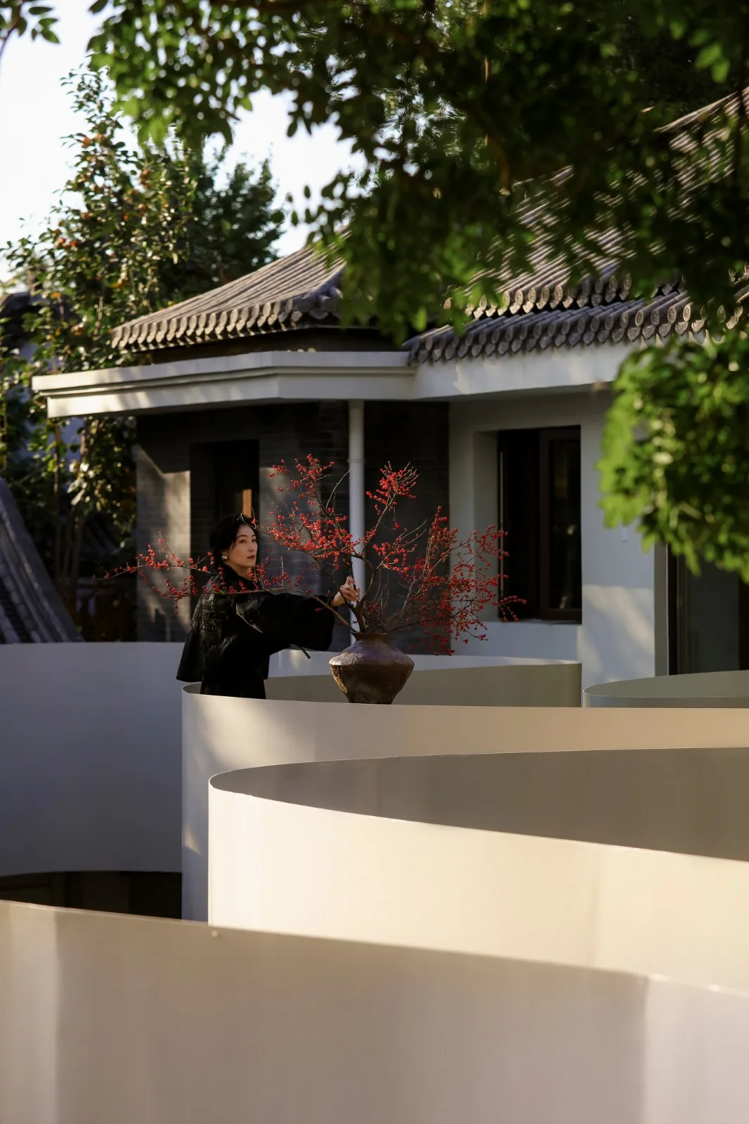 BIM Architecture | Courtyard 35- 'There is a Different Sky'/Wei/WAY Studio