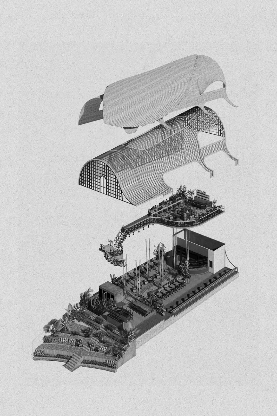 BIM Architecture | Akar Restaurant/Leon Design Agency