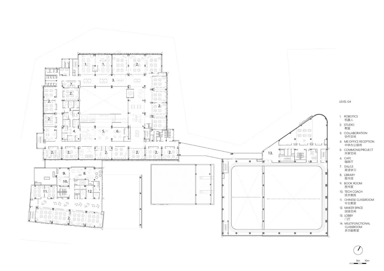 BIM Architecture | Guangzhou American Foreign Children's School Science City Campus/Perkins& Will