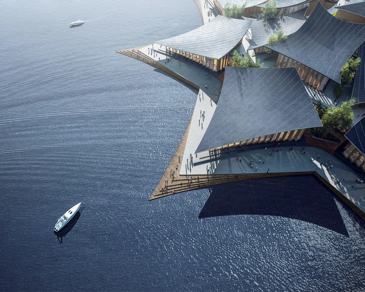 BIM Architecture | Tianfu Water Conference Center/MARS Studio Planet Architecture Firm