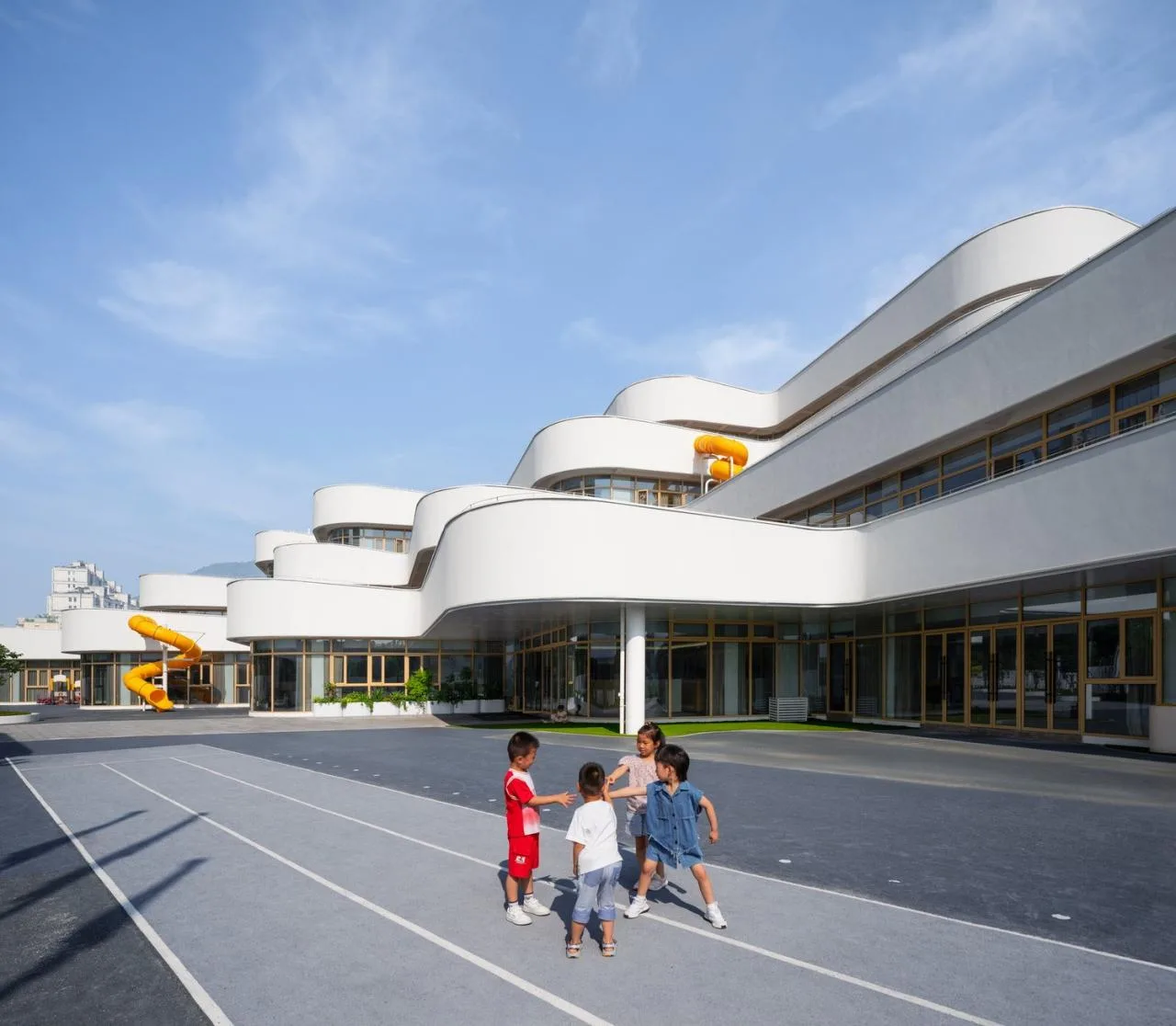 BIM Architecture | Linhai Xiecheng Kindergarten/Ren Tian Architecture Studio