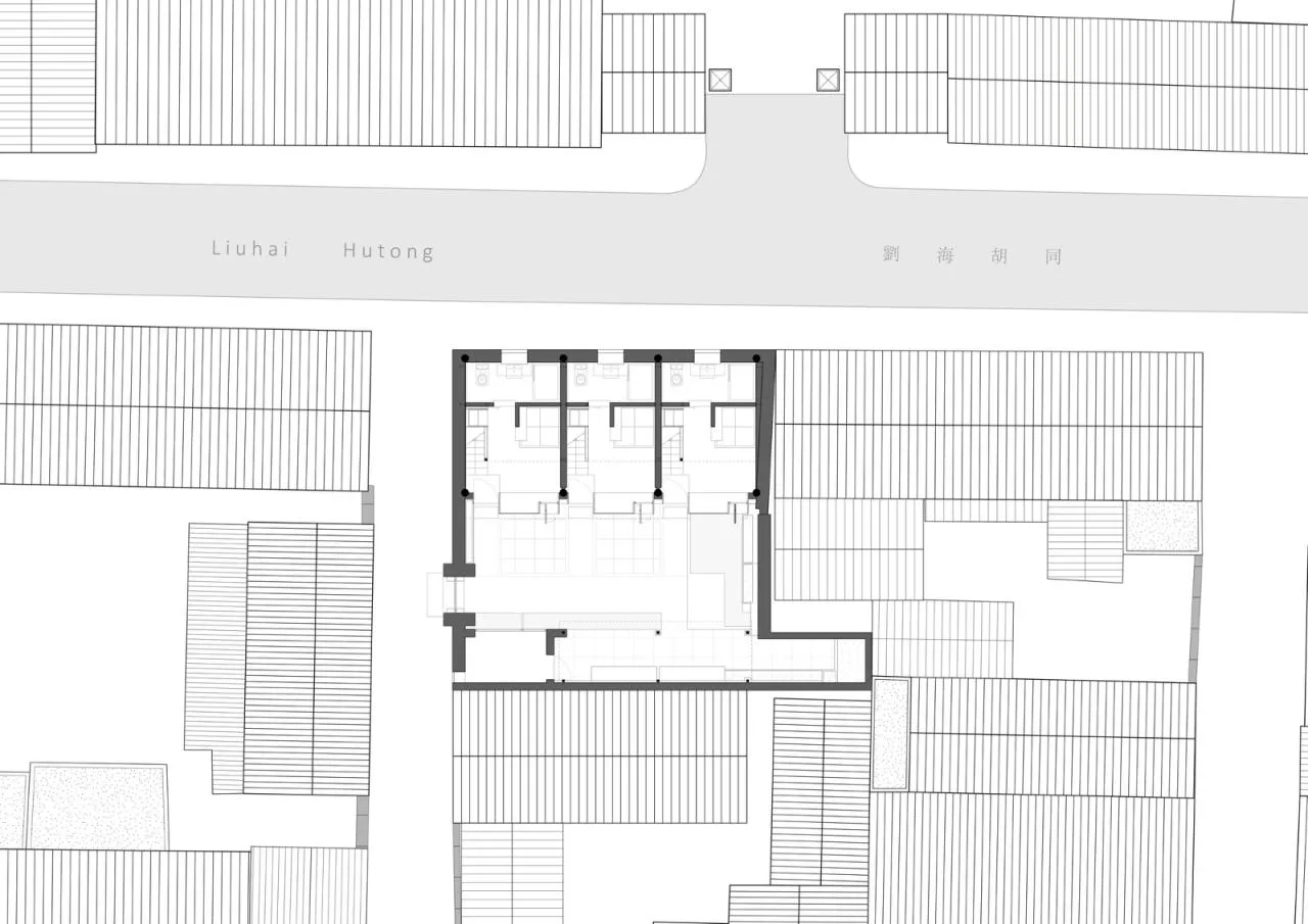 BIM Architecture | Liuhai Hutong: Heyuan Homestay/Wang Weiren Architectural Design and Research Office