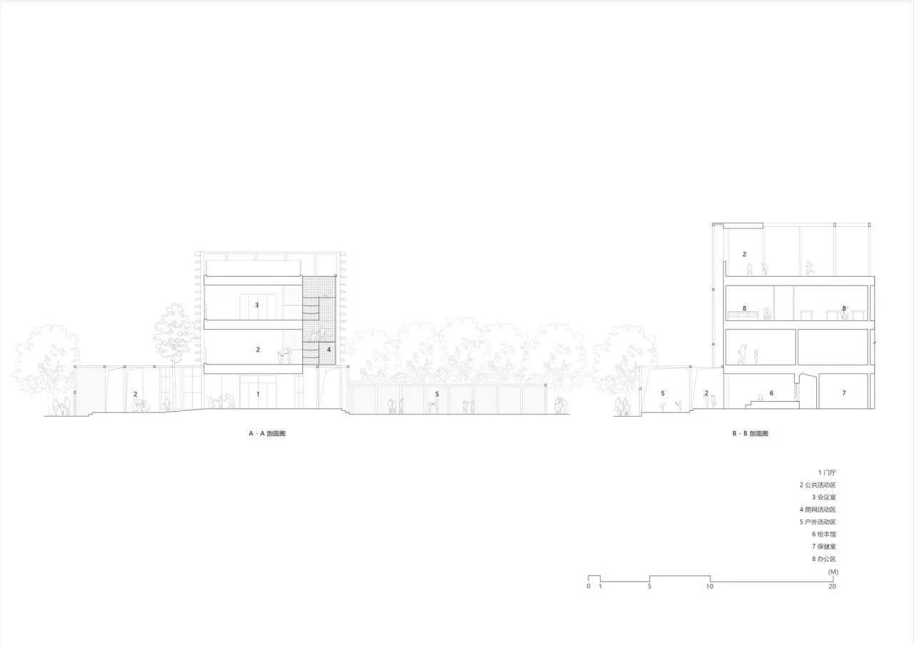 BIM Architecture | Xin'an Haibei Kindergarten Renovation/Shenzhen Diagonal Architectural Design
