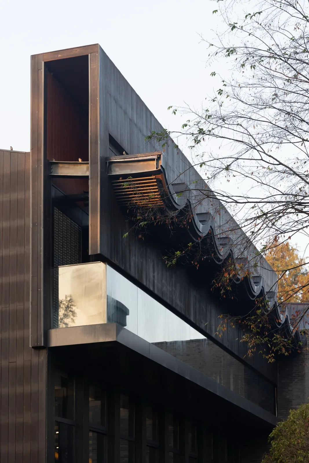 BIM Architecture | Tongxiang Puyuan Hongqiyang Shanlin Tribe Shared Restaurant/Shanghai Yanyang Architectural Design Studio