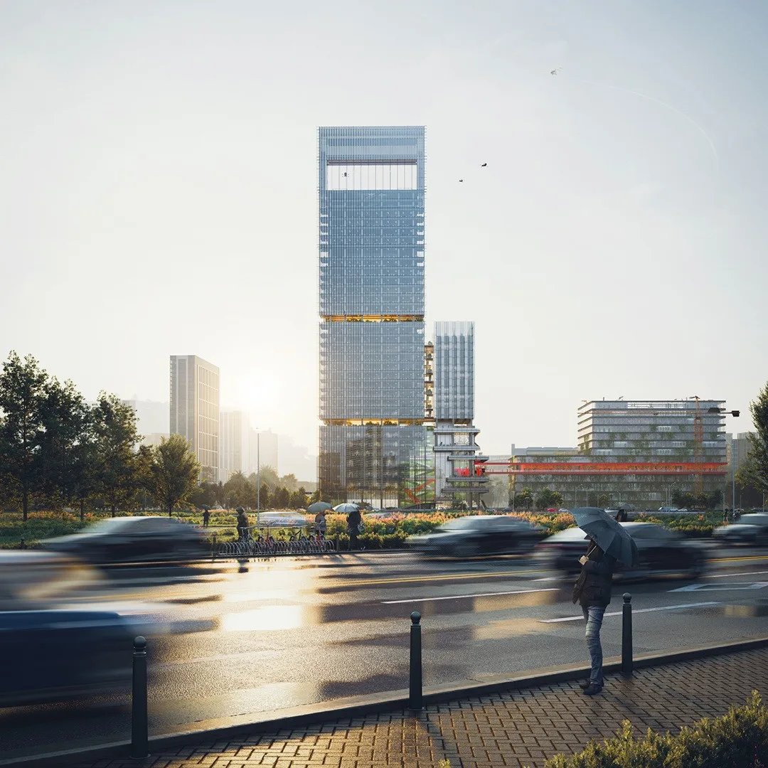 BIM Architecture | Bid Candidate Proposal: Shenzhen Bao'an Passenger Transport Center 'Industrial Upstairs' Project/SOPA Zuocheng Architecture