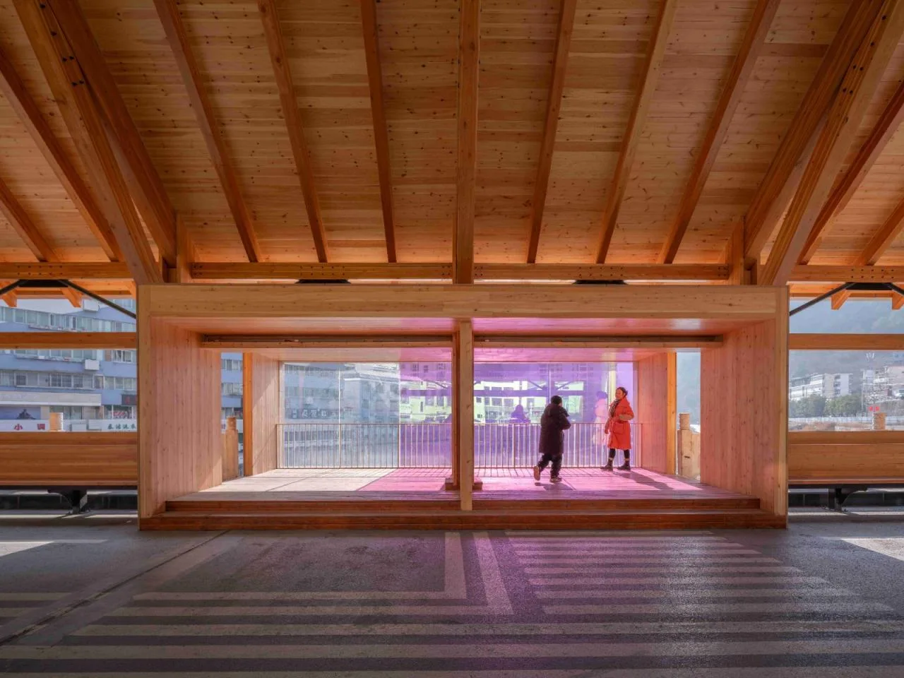 BIM Architecture | Renewal Design of Xinxinzi Bridge and Surrounding Commercial Street in Kang County/He Wei Studio of Sanwen Architecture