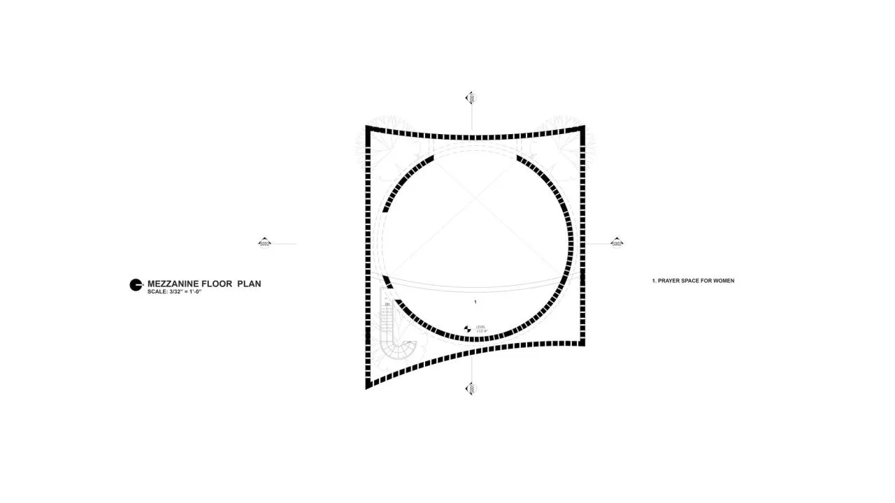 BIM Architecture | Zebennesa Mosque/Studio Morphogenesis