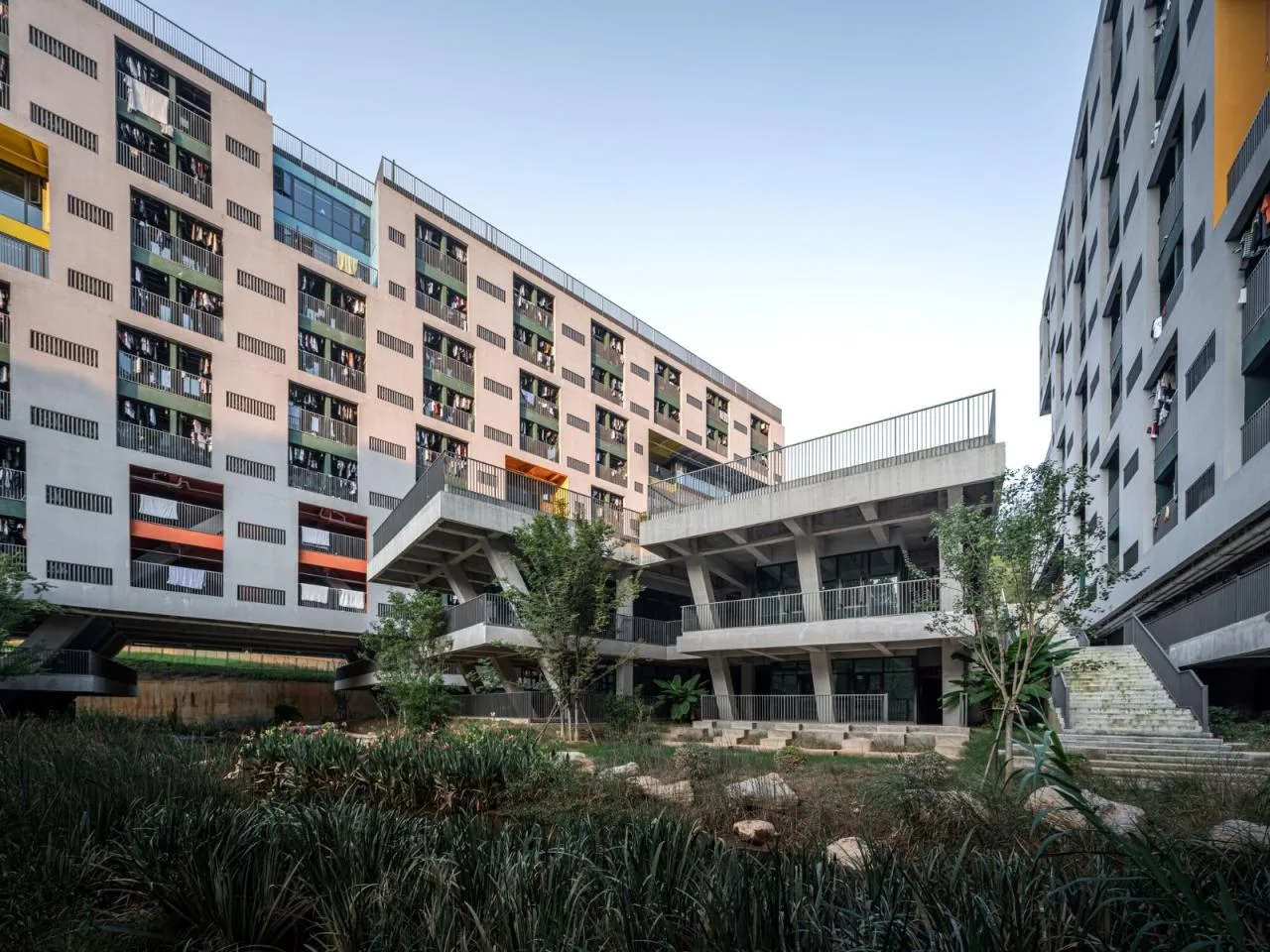 BIM Architecture | Jingdezhen Vocational University Valley Student Apartment/Tsinghua University Architectural Design and Research Institute