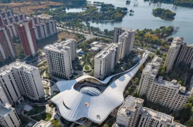 BIM Architecture: Taikang Home Yanyuan Phase III and Community Vitality Center by Fangwei + Sanlei Design-BIM WORLD