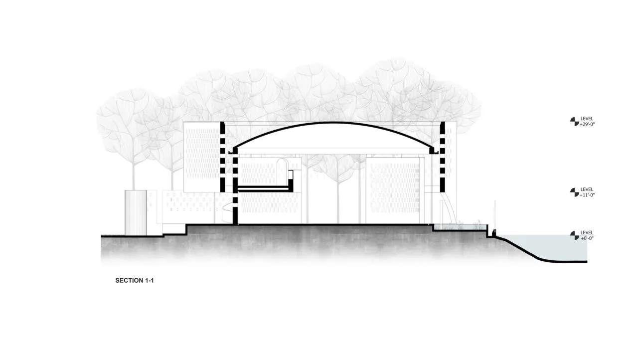 BIM Architecture | Zebennesa Mosque/Studio Morphogenesis