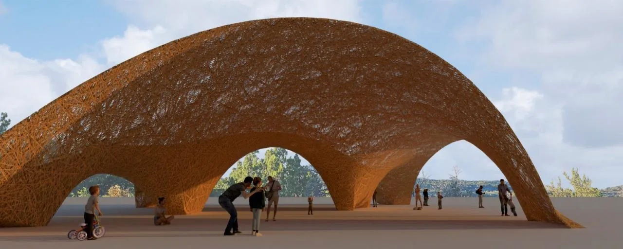 BIM Architecture | 'Pupa' Entrance Exhibition Hall/Cave Urban
