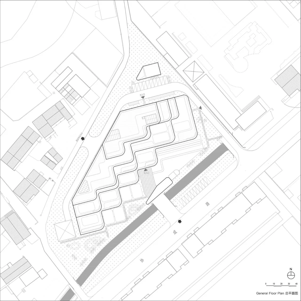 BIM Architecture | Linhai Xiecheng Kindergarten/Ren Tian Architecture Studio